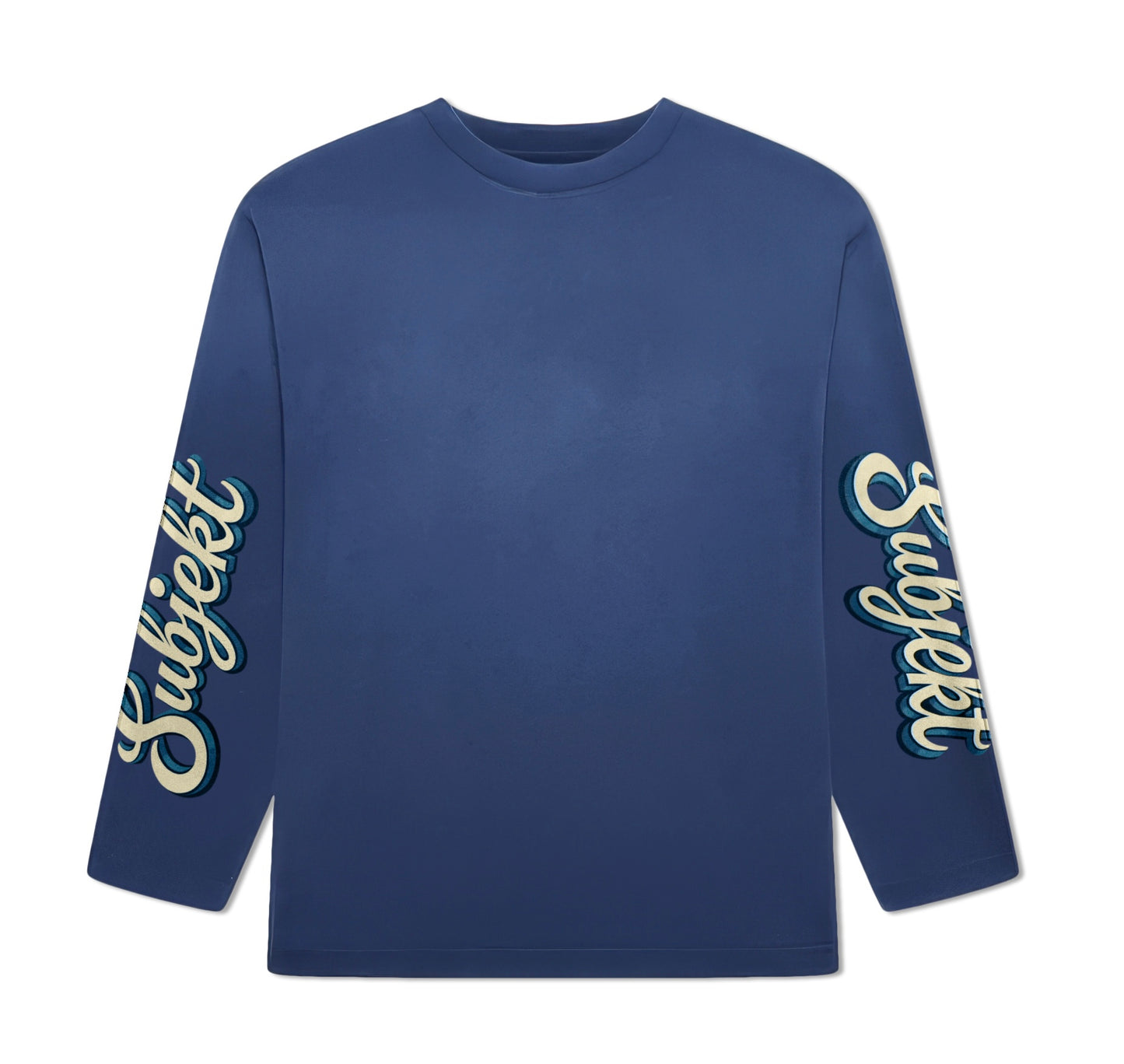 Long sleeve script T